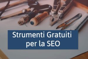 Immagine Strumenti gratuiti per la SEO