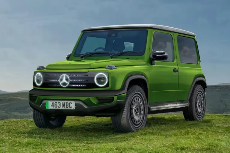 mercedes baby classe g elettrica