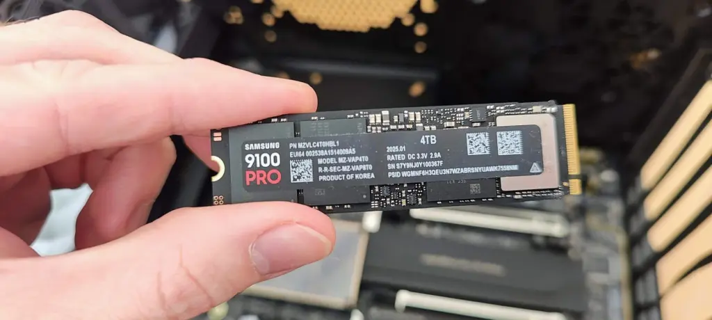 samsung ssd 9100 pro test